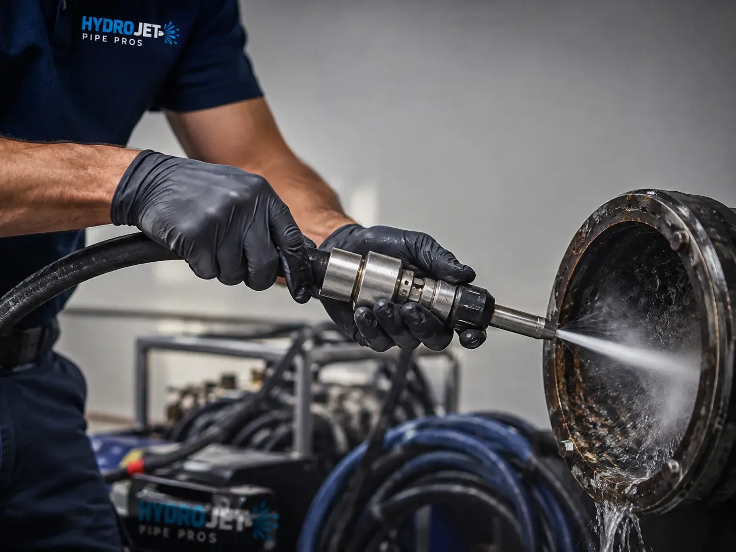 Hydro Jet Pipe Descaling in Vida, OR